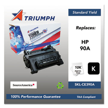 Triumph™ 751000nsh1221 Remanufactured Ce390a (90a) Toner, 10,000 Page-yield, Black freeshipping - TVN Wholesale